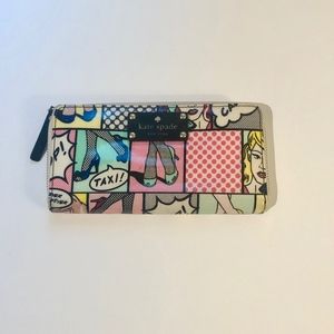 Kate Spade Daycation Comic Pop Wallet